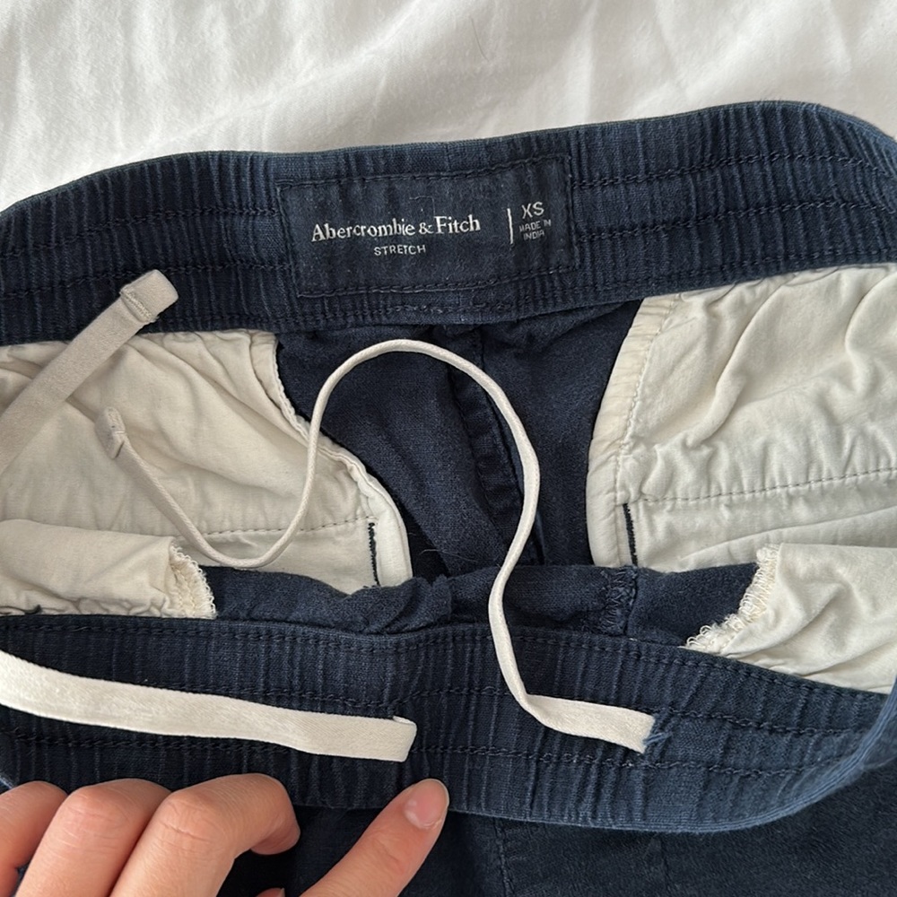 Abercrombie Men’s Linen-Blend Pull-On Shorts (xs) - Picture 12 of 12